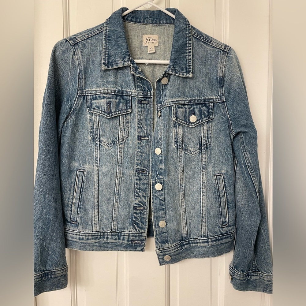 J. Crew denim jacket - XS